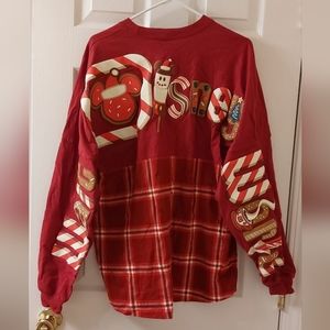 DISNEY WORLD Christmas Spirit Jersey Size L